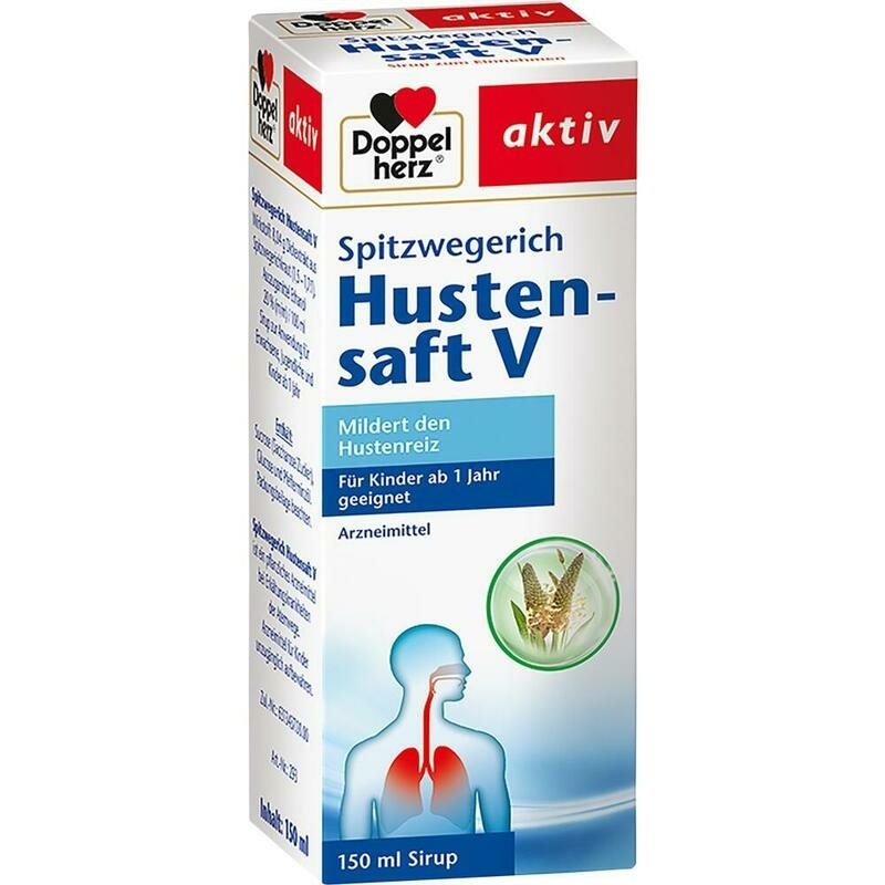 DOPPELHERZ Spitzwegerich Hustensaft V