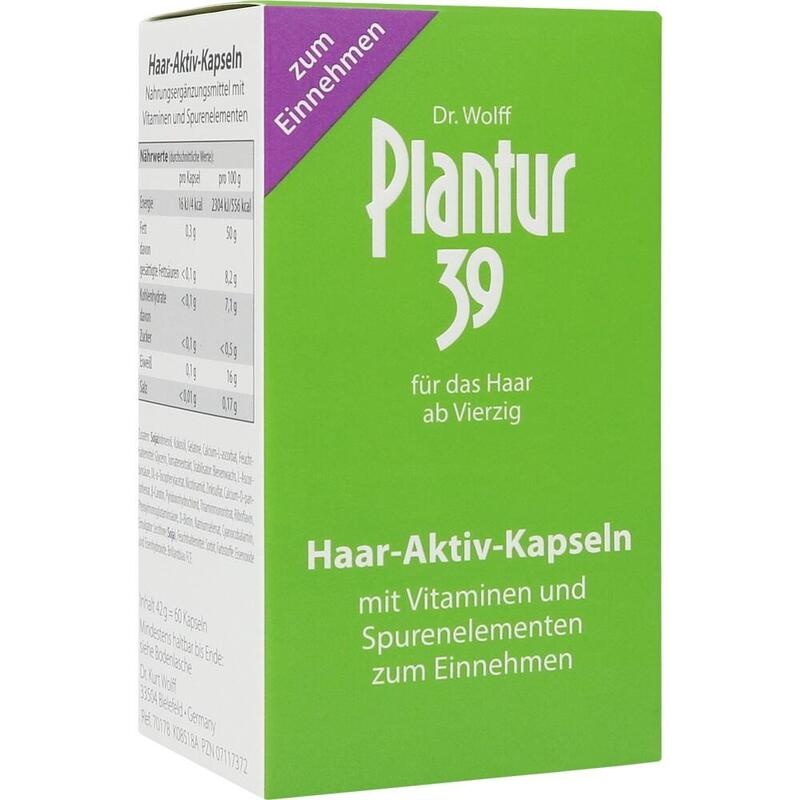 PLANTUR 39 Haar Aktiv Kapseln