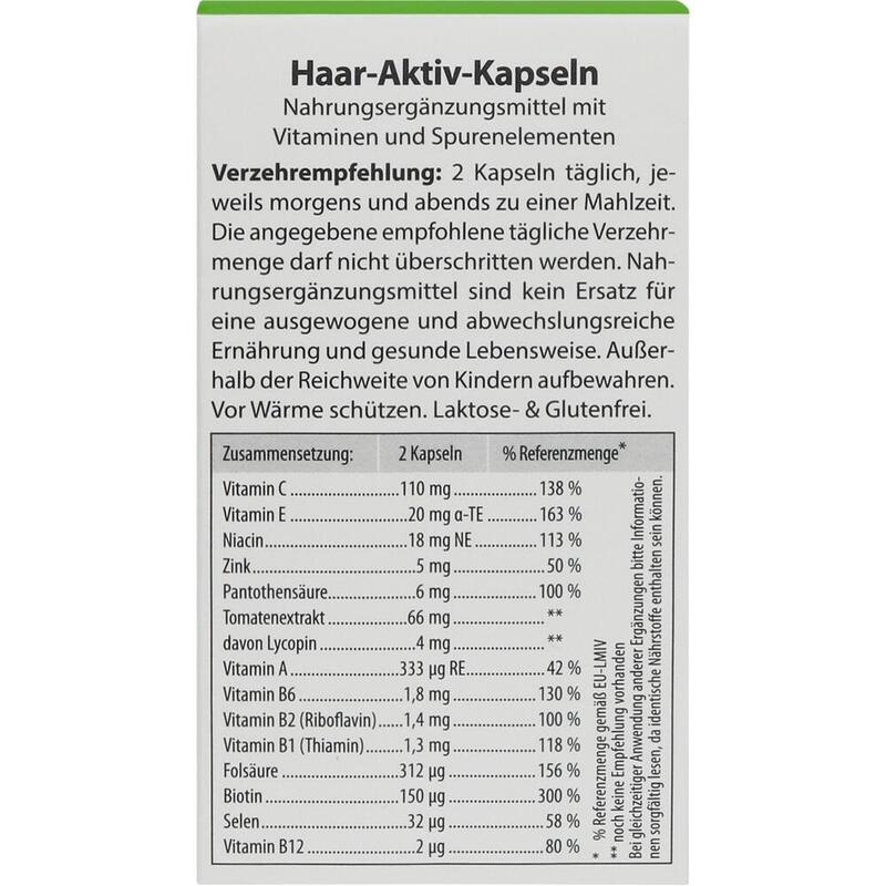 PLANTUR 39 Haar Aktiv Kapseln