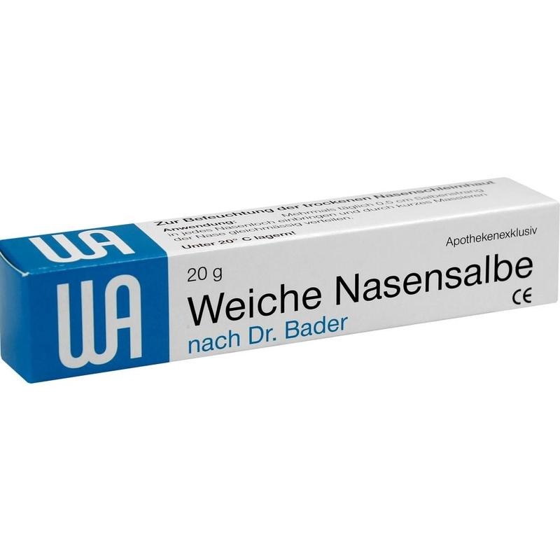 WEICHE NASENSALBE n. Dr. Bader