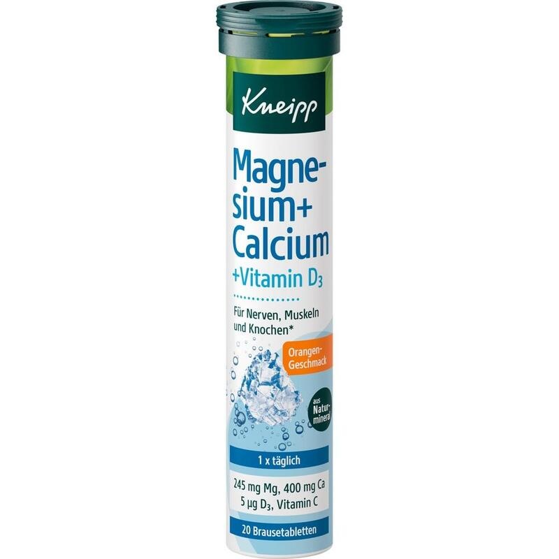KNEIPP Magnesium+Calcium Brausetabletten
