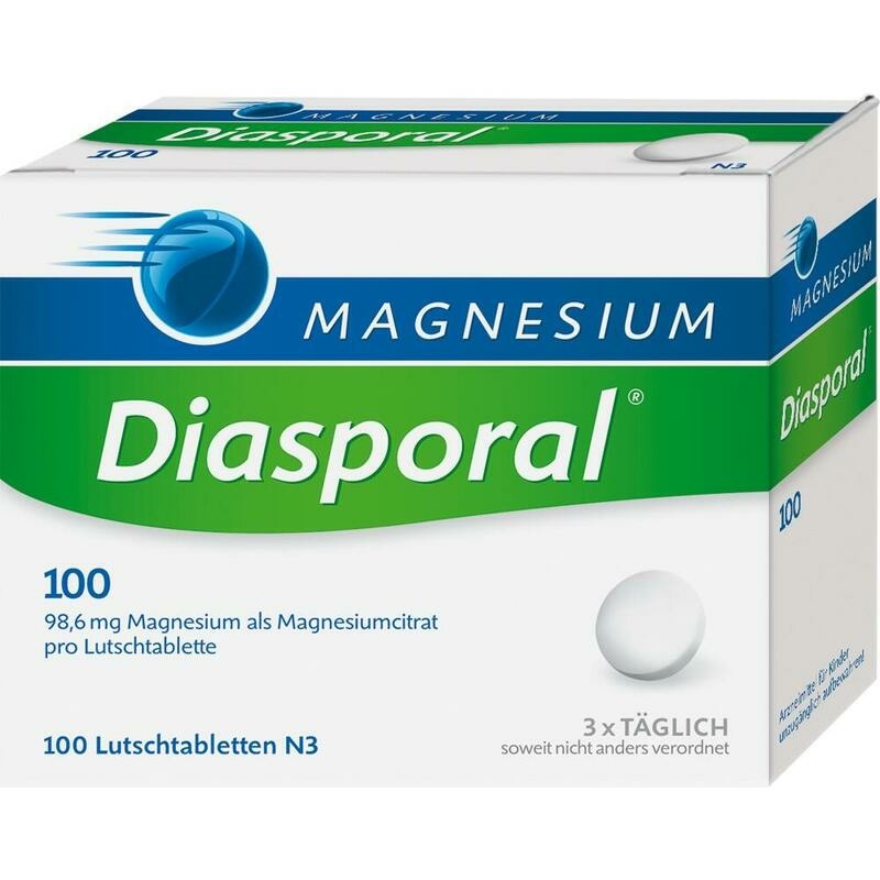 MAGNESIUM DIASPORAL 100 Lutschtabletten
