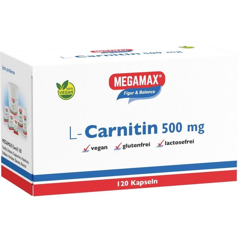 L-CARNITIN 500 mg Megamax Kapseln