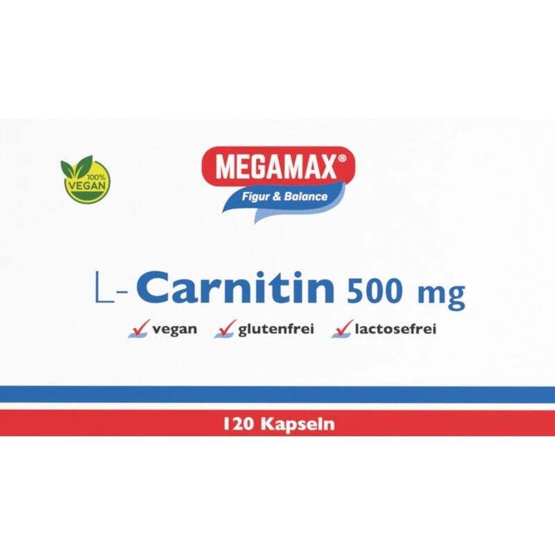 L-CARNITIN 500 mg Megamax Kapseln