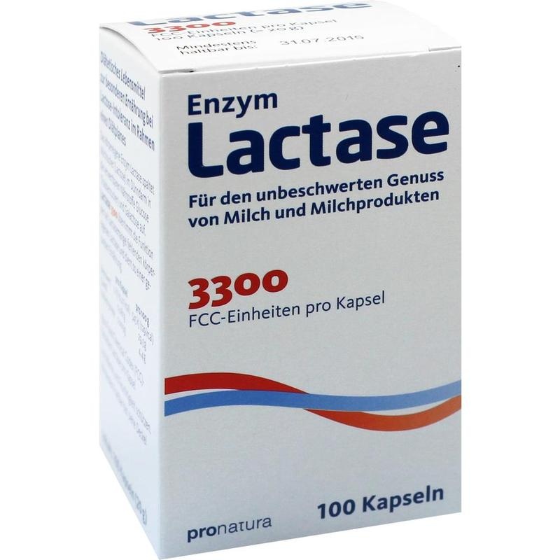 LACTASE 3.300 FCC 200 mg Kapseln