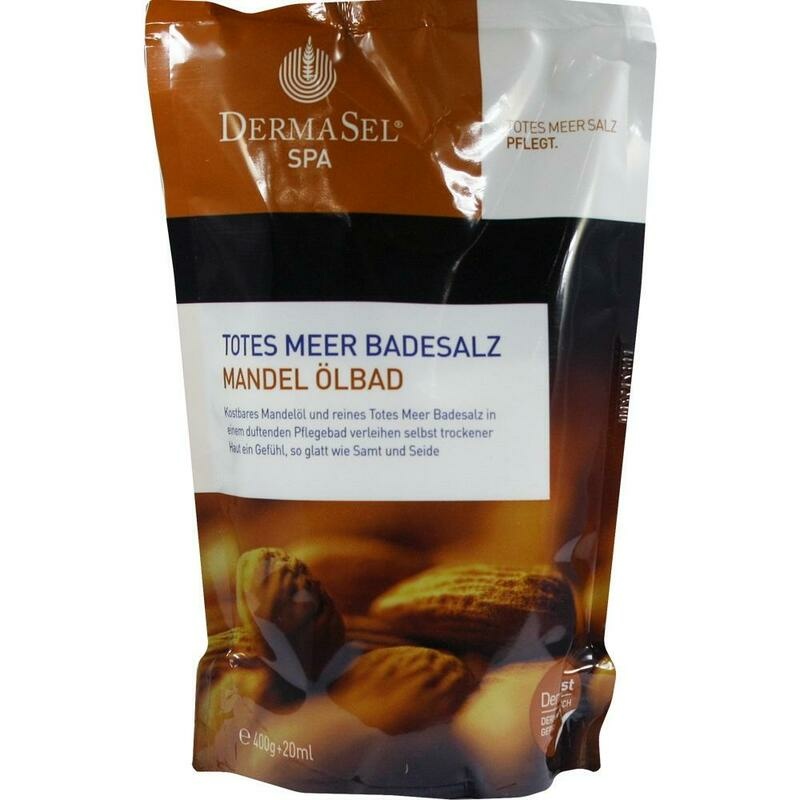 DERMASEL Totes Meer Badesalz+Mandel SPA