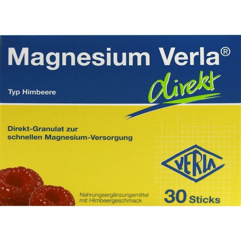 MAGNESIUM VERLA direkt Himbeere Granulat