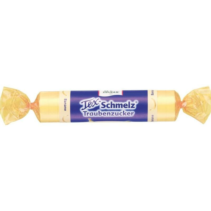 SOLDAN Tex Schmelz Traubenzucker Banane Rolle