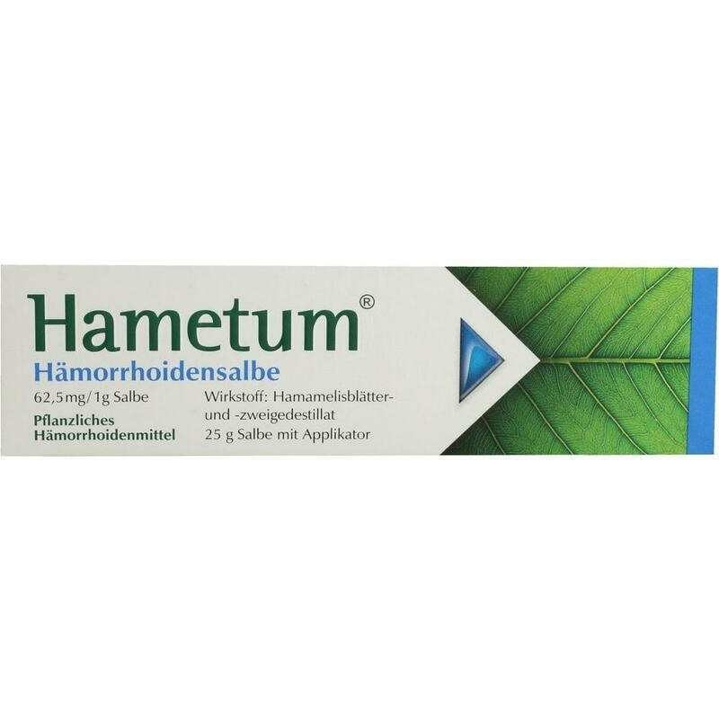 HAMETUM Hämorrhoiden Salbe