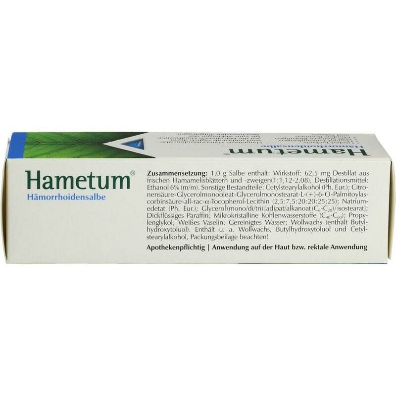 HAMETUM Hämorrhoiden Salbe