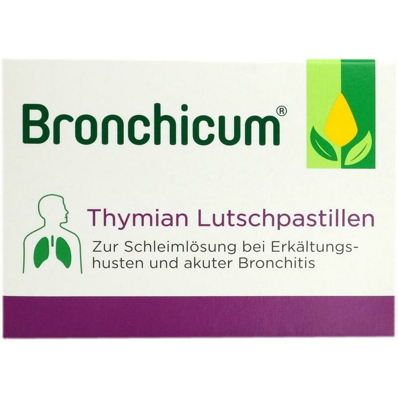 BRONCHICUM Thymian Lutschpastillen