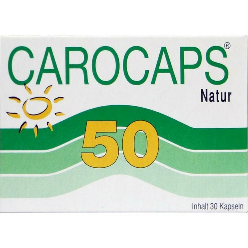 CAROCAPS 50 Natur Kapseln