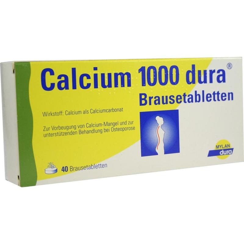 CALCIUM 1000 dura Brausetabletten