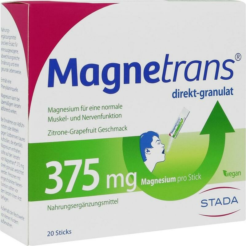 MAGNETRANS direkt 375 mg Granulat