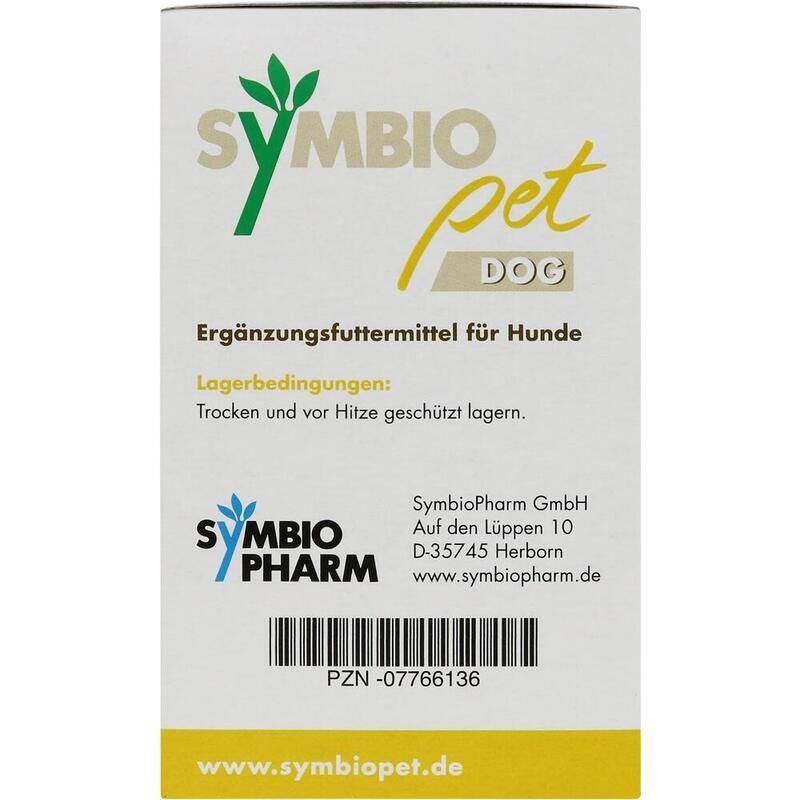 SYMBIOPET dog Ergänzungsfutterm.Pulver f.Hunde