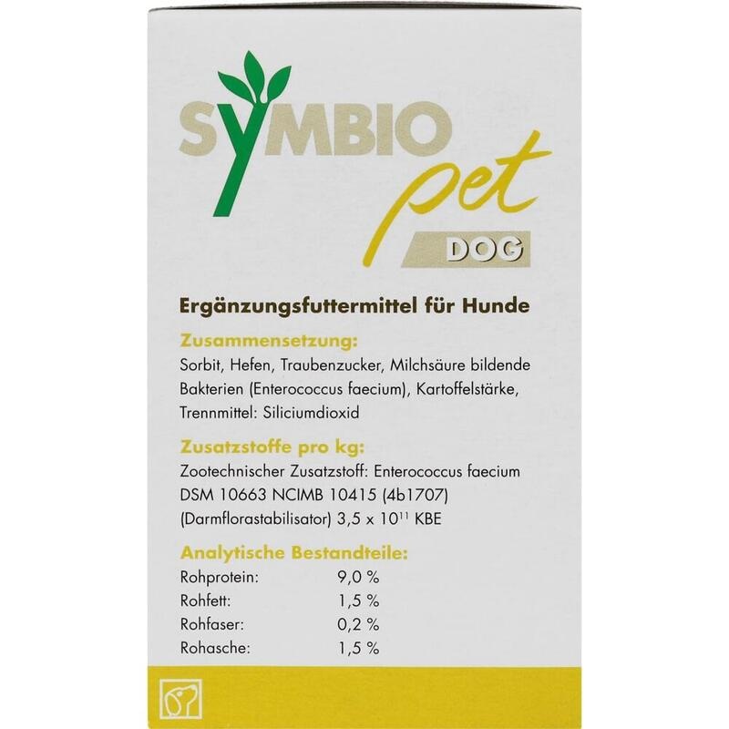 SYMBIOPET dog Ergänzungsfutterm.Pulver f.Hunde