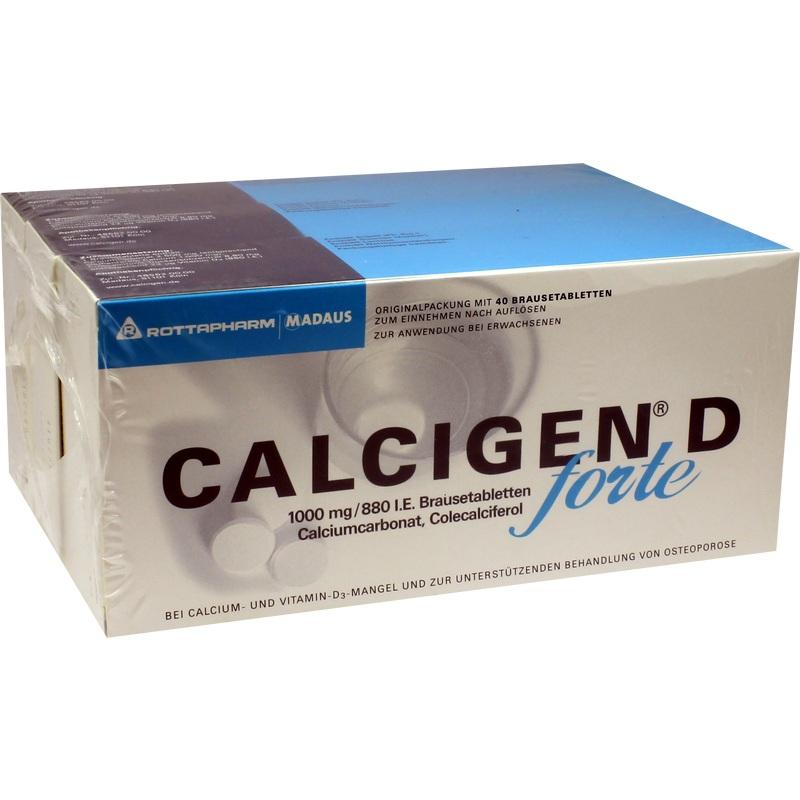 CALCIGEN D forte 1000 mg/880 I.E. Brausetabletten