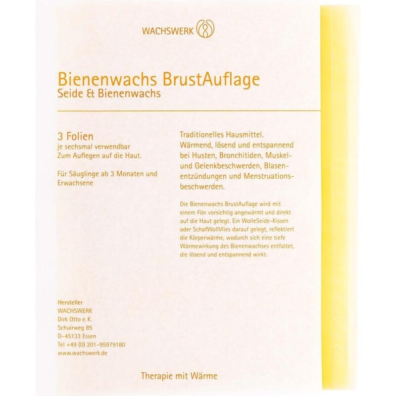 BIENENWACHS BRUSTAUFLAGE Scha/Woll/Vlies
