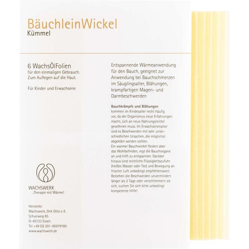 BÄUCHLEIN Wickel Kümmel 0,5%