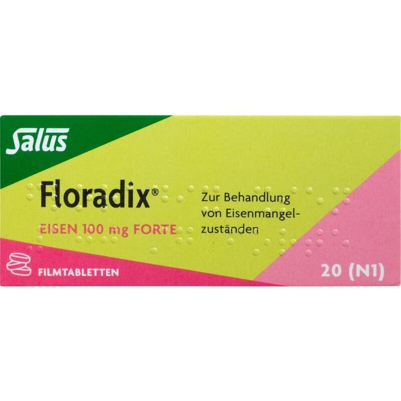 FLORADIX Eisen 100 mg forte Filmtabletten