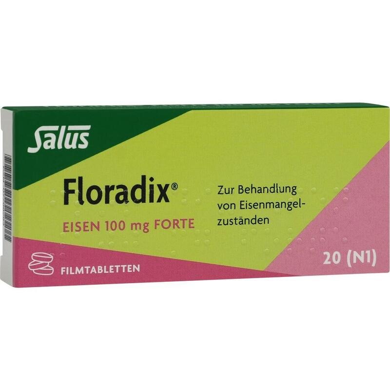 FLORADIX Eisen 100 mg forte Filmtabletten
