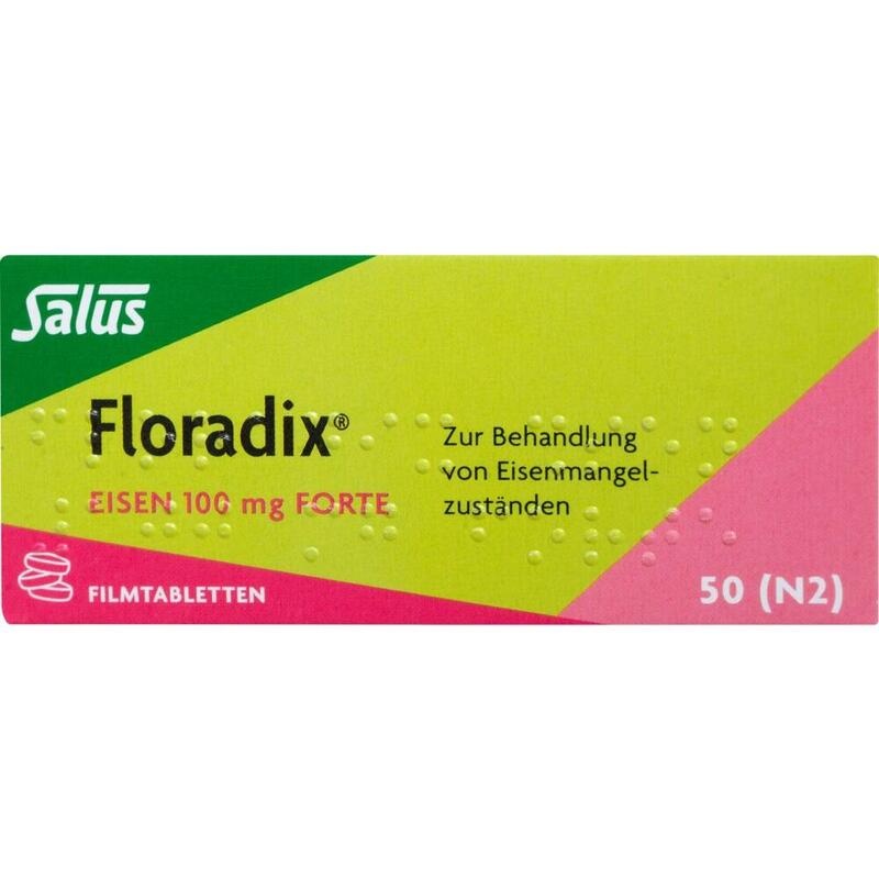 FLORADIX Eisen 100 mg forte Filmtabletten