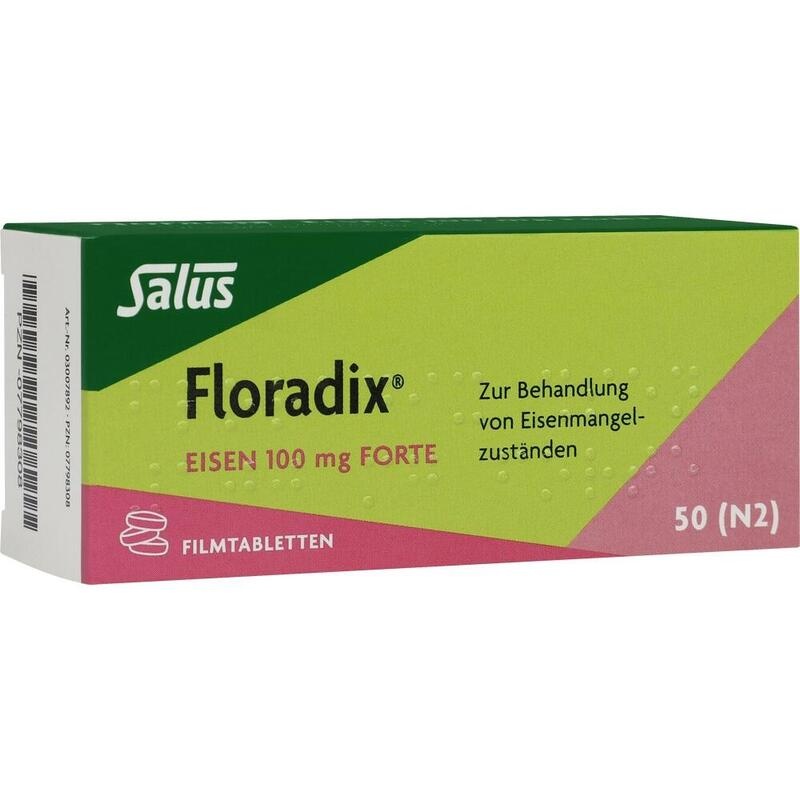 FLORADIX Eisen 100 mg forte Filmtabletten
