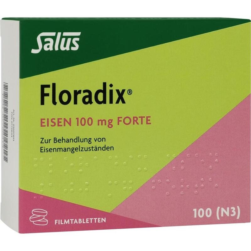 FLORADIX Eisen 100 mg forte Filmtabletten