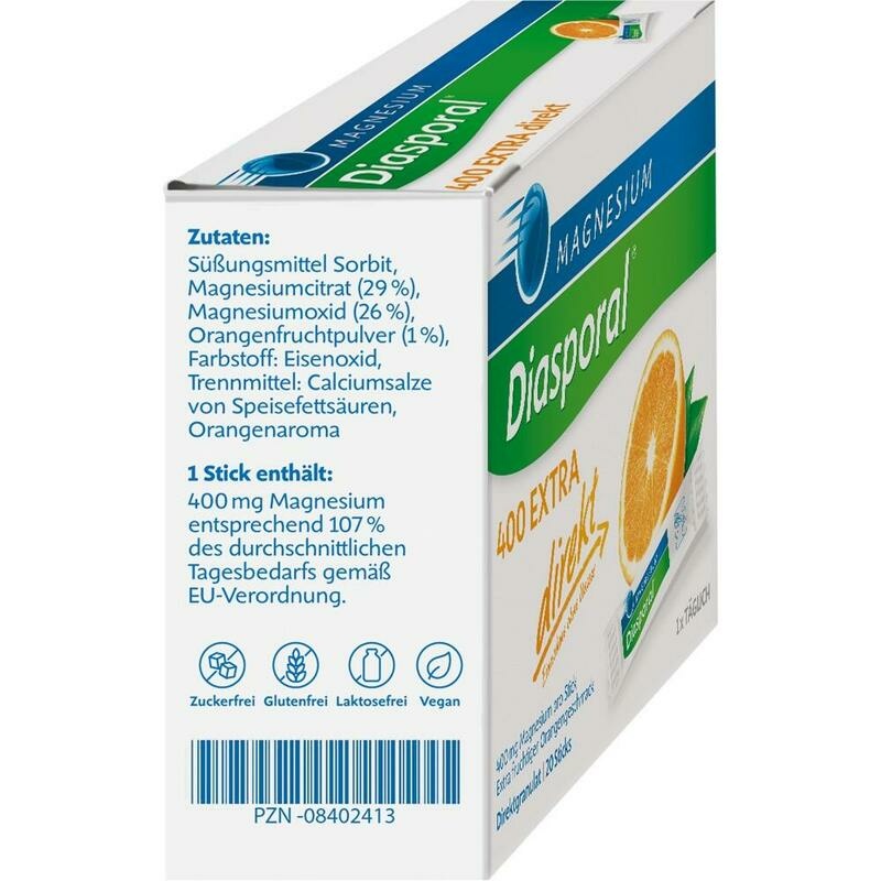 MAGNESIUM DIASPORAL 400 Extra direkt Granulat