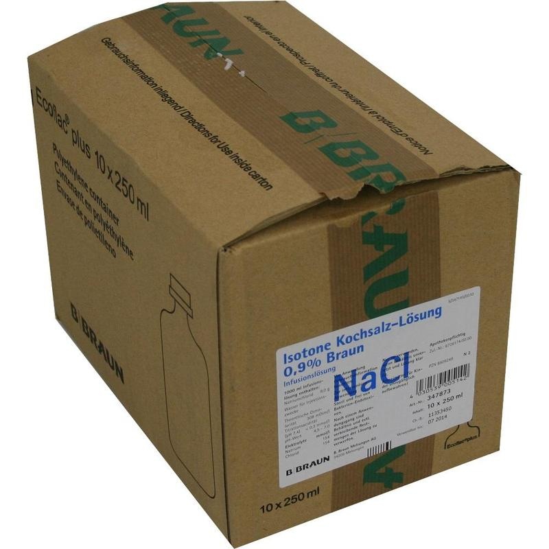 ISOTONE Kochsalz-Lösung 0,9% Braun Ecoflac Plus