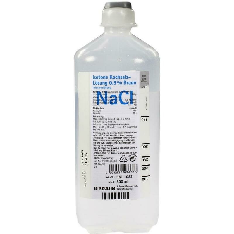 ISOTONE Kochsalz-Lösung 0,9% Braun Ecoflac Plus