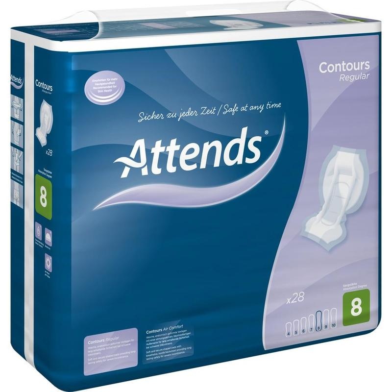 ATTENDS Contours Regular 8 Vorlage