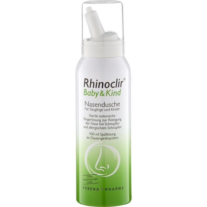 RHINOCLIR Baby & Kind Nasendusche Lösung