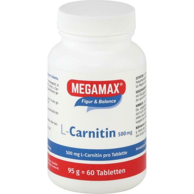 MEGAMAX L-Carnitin 500 mg Tabletten