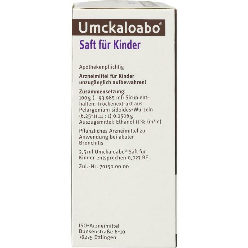 UMCKALOABO Saft für Kinder
