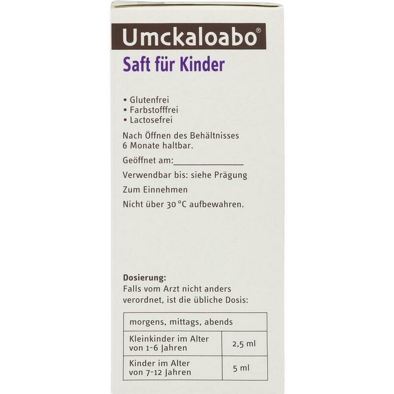 UMCKALOABO Saft für Kinder