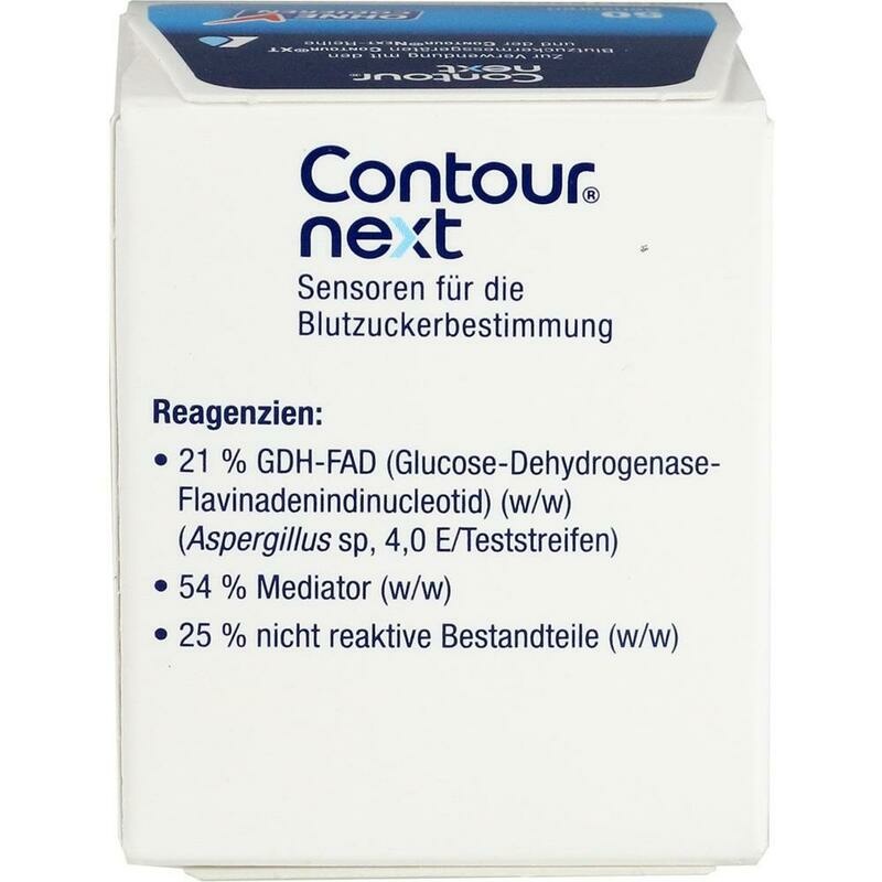 CONTOUR Next Sensoren Teststreifen