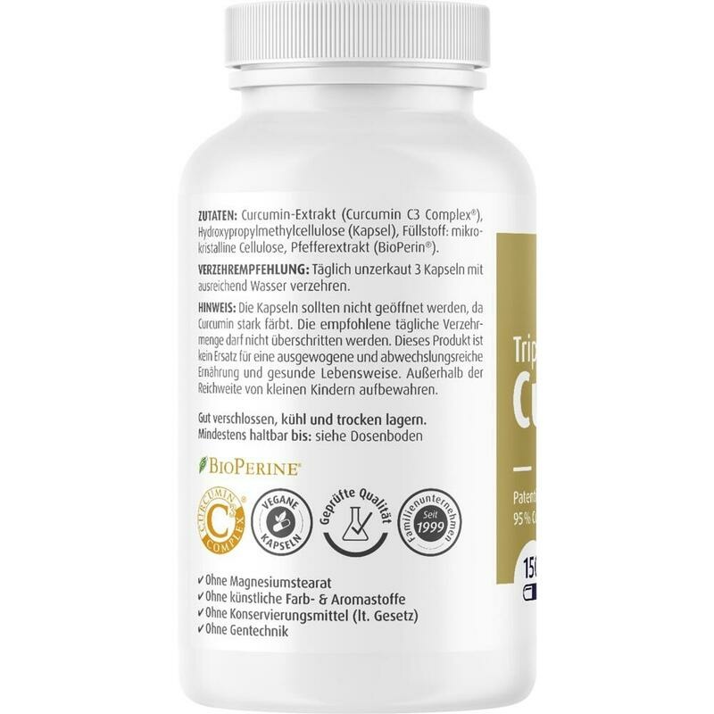 CURCUMIN TRIPLEX 500 mg Kapseln