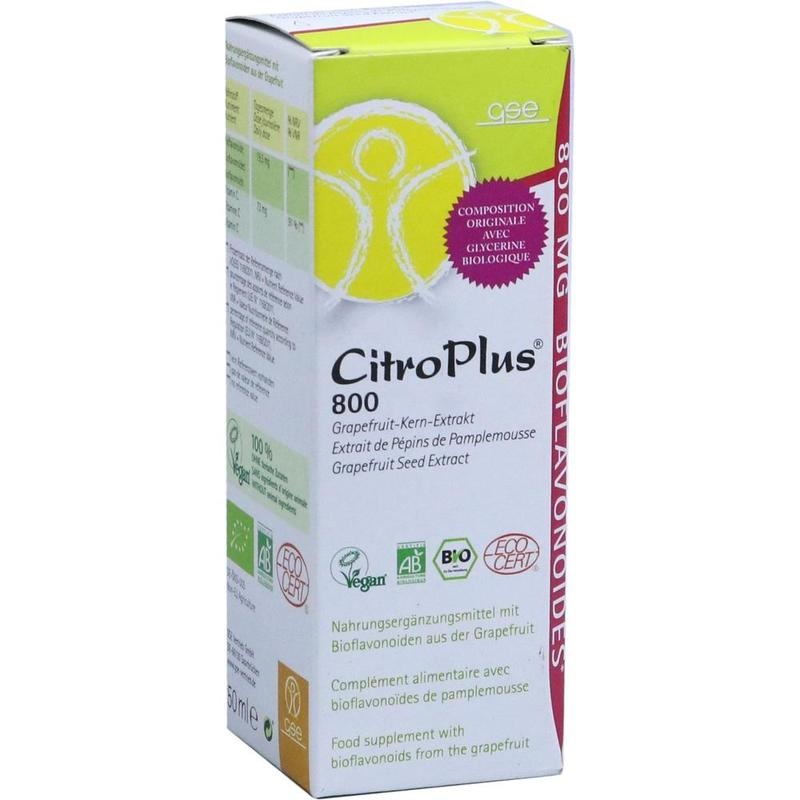 GSE CitroPlus 800 Bio Grapefruit Kern Extr.Liquid.