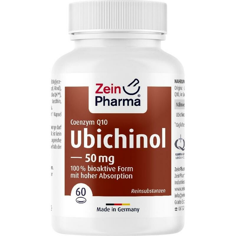 UBICHINOL COQ 10 Kapseln 50 mg