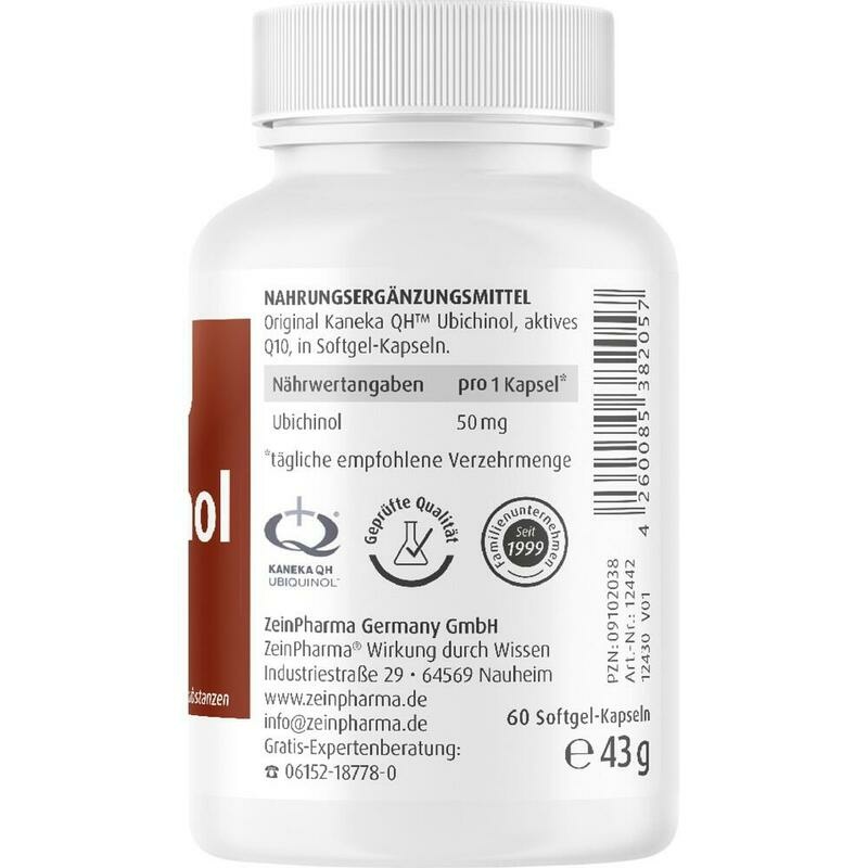 UBICHINOL COQ 10 Kapseln 50 mg