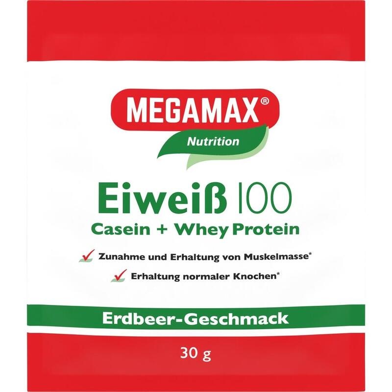 EIWEISS 100 Erdbeer Megamax Pulver