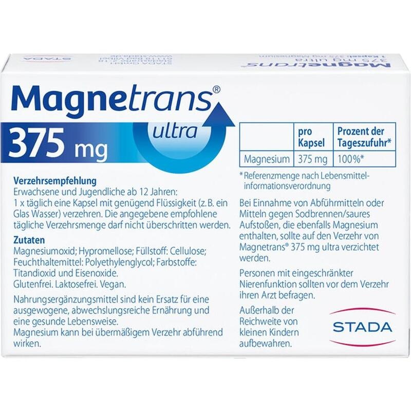 MAGNETRANS 375 mg ultra Kapseln