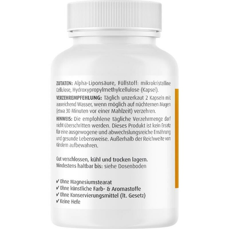 ALPHA LIPONSÄURE 300 mg Kapseln