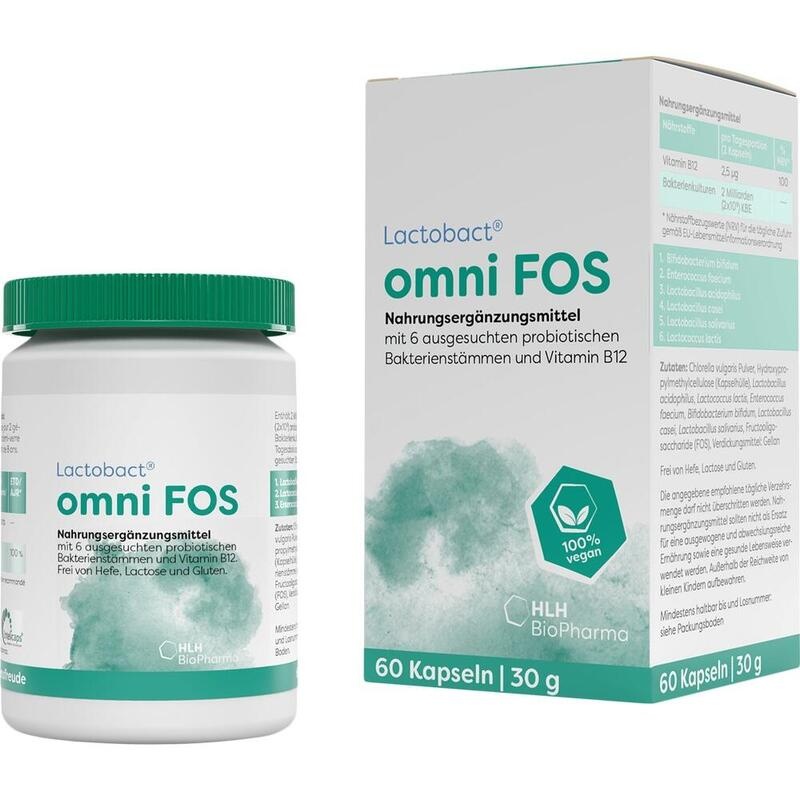 LACTOBACT omni FOS magensaftresistente Kapseln
