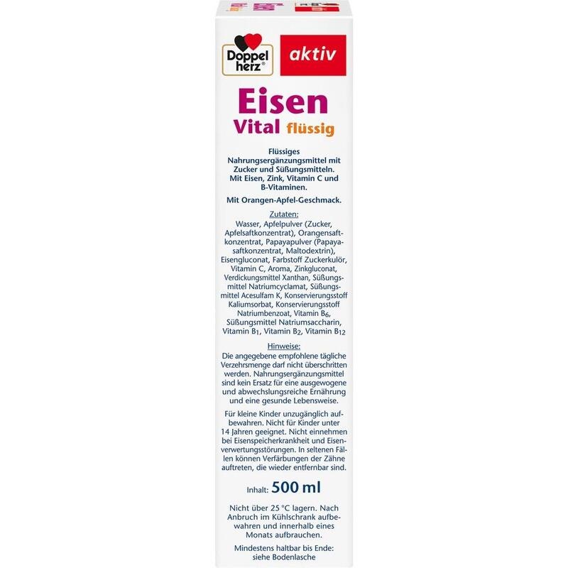 DOPPELHERZ Eisen Vital Tonikum