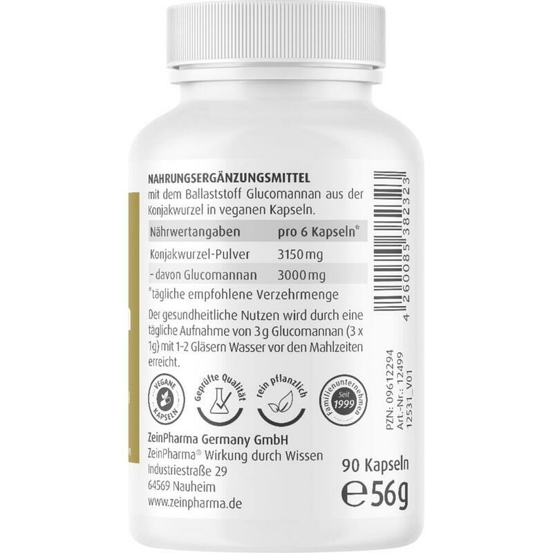 GLUCOMANNAN SÄTTIGUNGSKAPSELN
