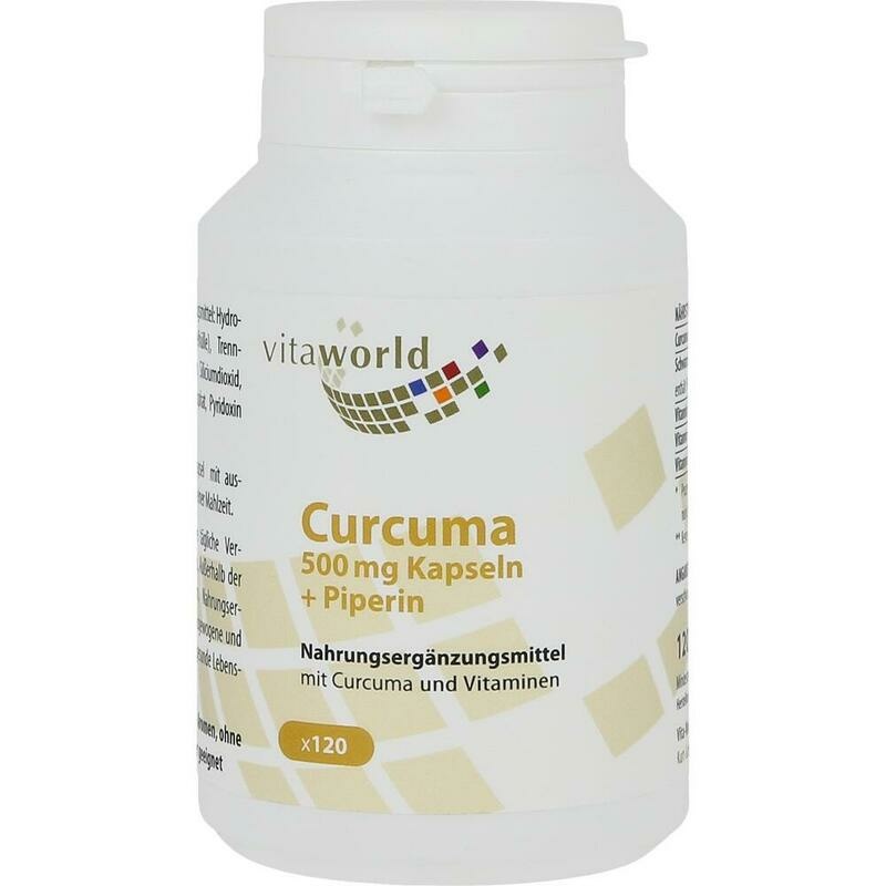 CURCUMA 500 mg Kapseln
