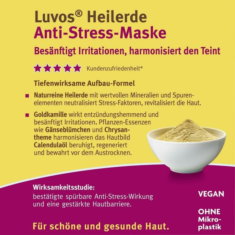 LUVOS Heilerde Creme-Maske mit Goldkamille