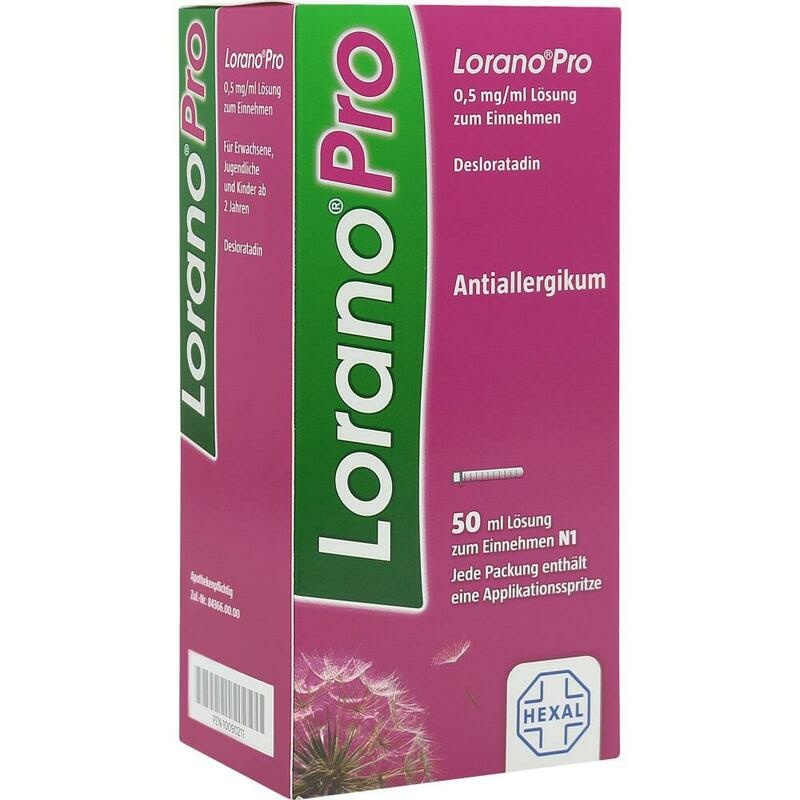 LORANOPRO 0,5 mg/ml Lösung zum Einnehmen